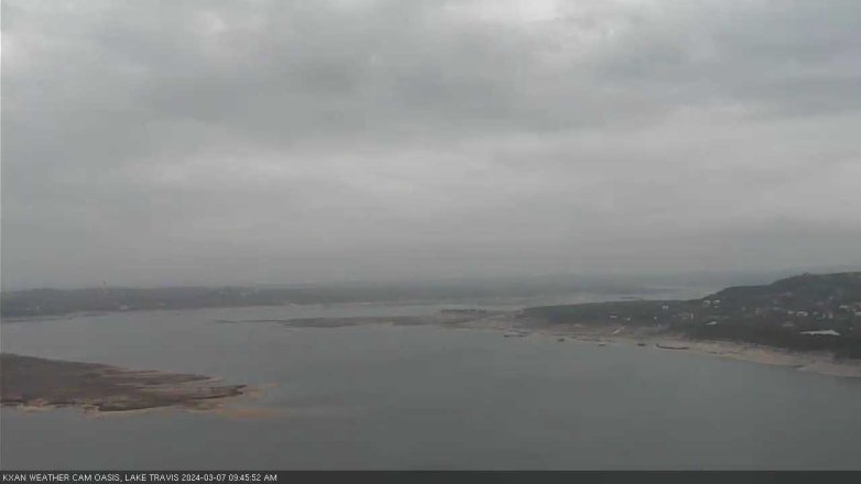 Lake Travis webcam, March 7, 2024 9:45 AM CT