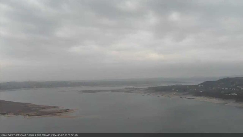 Lake Travis webcam, March 7, 2024 10:00 AM CT