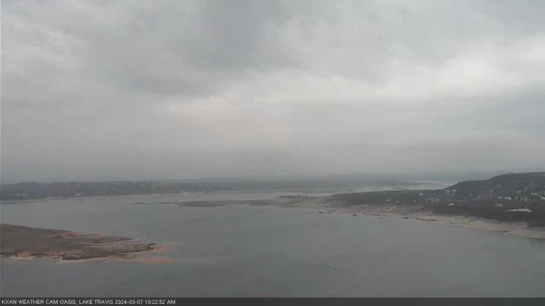 Lake Travis webcam, March 7, 2024 10:25 AM CT