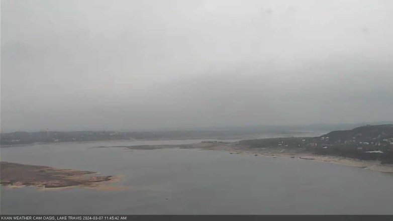Lake Travis webcam, March 7, 2024 11:45 AM CT
