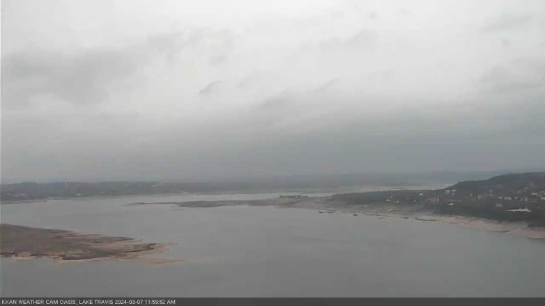 Lake Travis webcam, March 7, 2024 12:00 PM CT