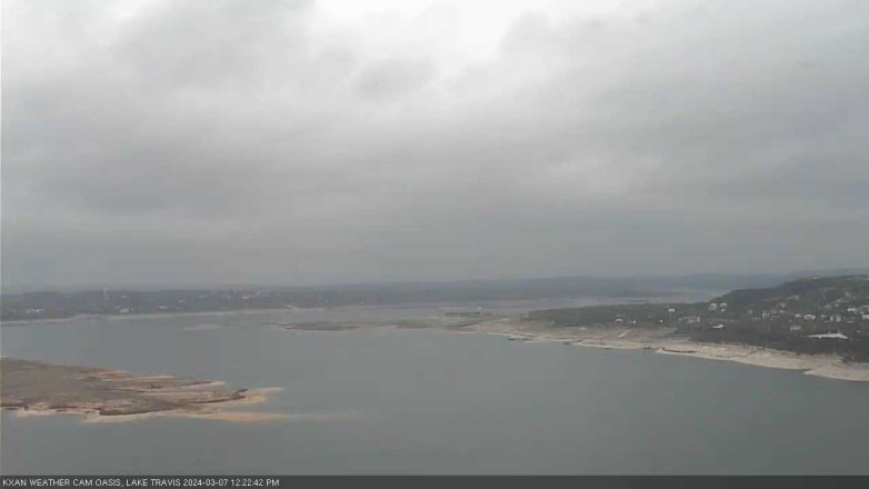 Lake Travis webcam, March 7, 2024 12:25 PM CT