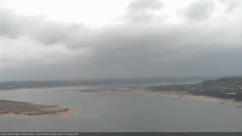 Lake Travis webcam, March 7, 2024 12:45 PM CT