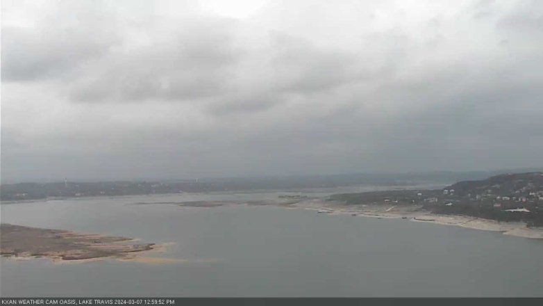 Lake Travis webcam, March 7, 2024 1:00 PM CT