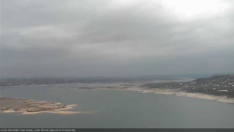 Lake Travis webcam, March 7, 2024 1:45 PM CT