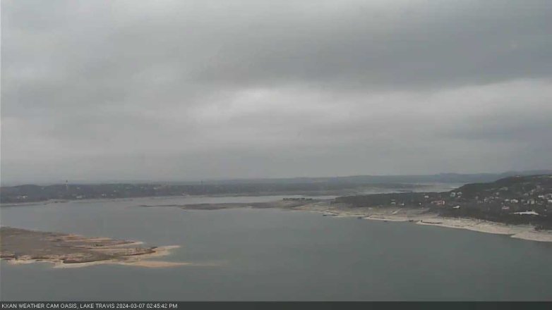 Lake Travis webcam, March 7, 2024 2:45 PM CT