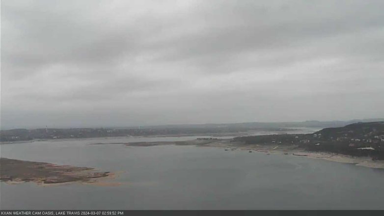 Lake Travis webcam, March 7, 2024 3:00 PM CT