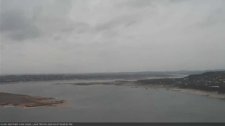 Lake Travis webcam, March 7, 2024 3:45 PM CT