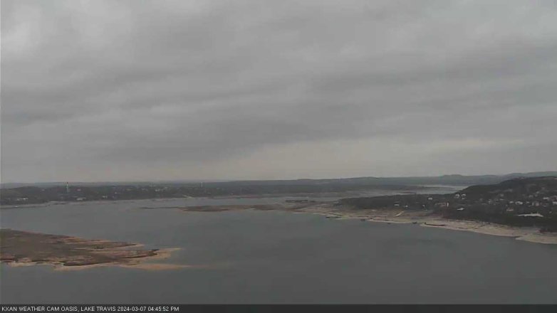Lake Travis webcam, March 7, 2024 4:45 PM CT