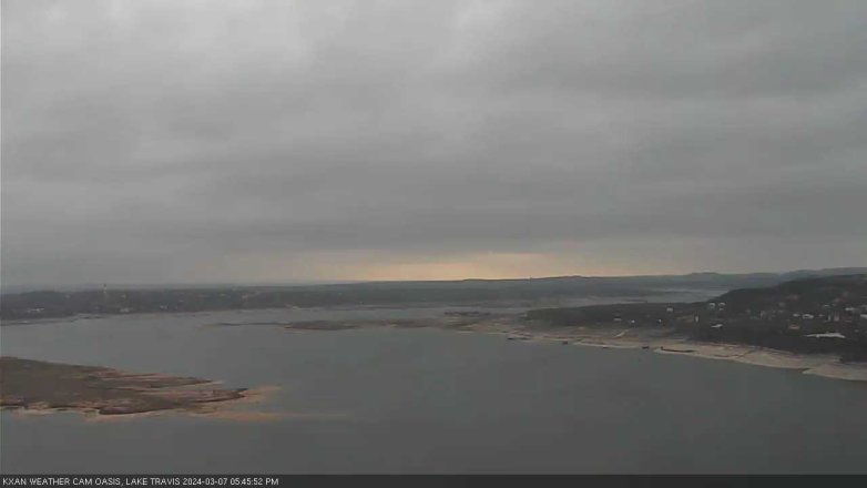 Lake Travis webcam, March 7, 2024 5:45 PM CT