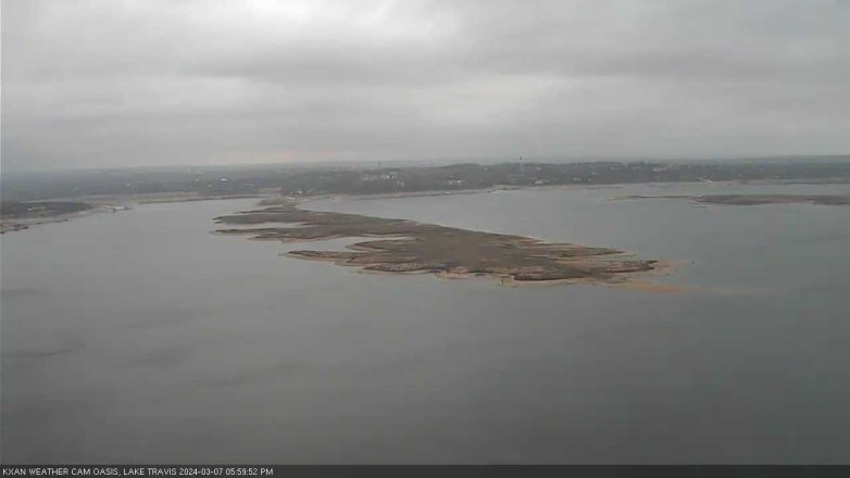 Lake Travis webcam, March 7, 2024 6:00 PM CT