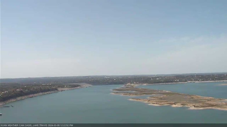 Lake Travis webcam, March 8, 2024 12:25 PM CT
