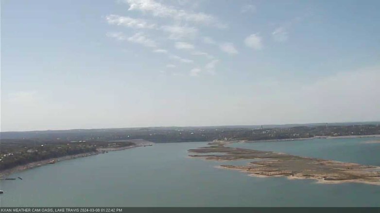Lake Travis webcam, March 8, 2024 1:25 PM CT