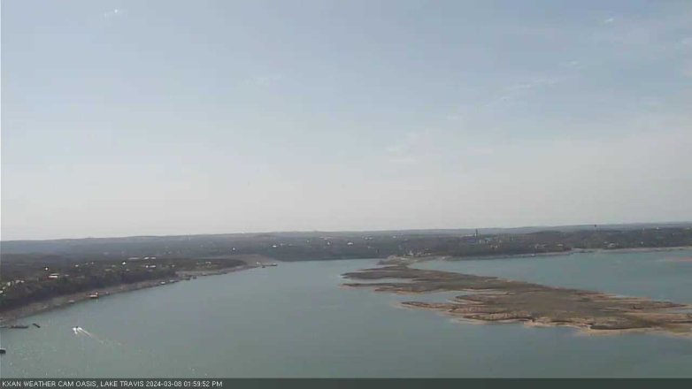 Lake Travis webcam, March 8, 2024 2:00 PM CT