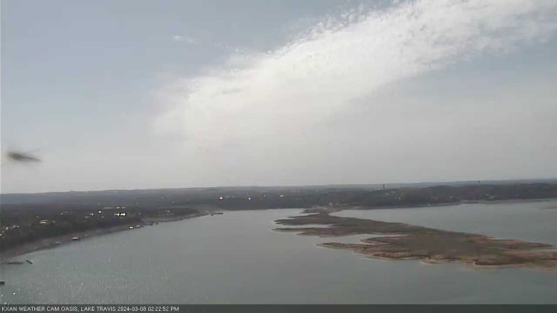 Lake Travis webcam, March 8, 2024 2:25 PM CT