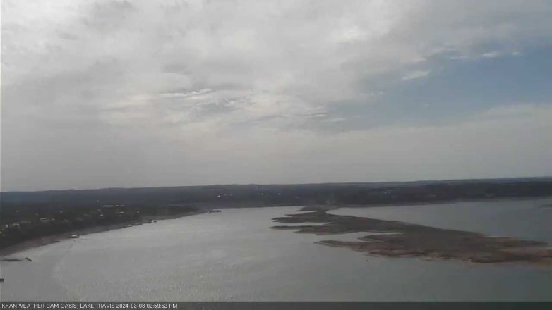 Lake Travis webcam, March 8, 2024 3:00 PM CT