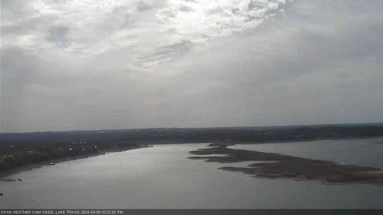 Lake Travis webcam, March 8, 2024 3:25 PM CT