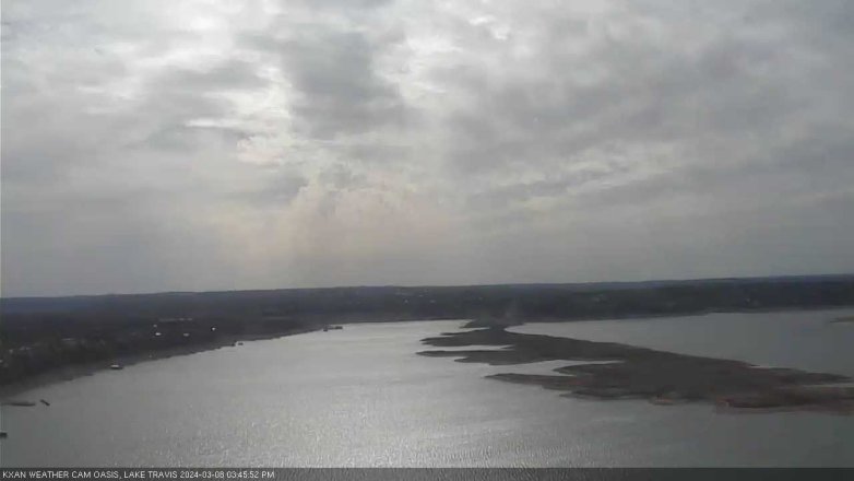 Lake Travis webcam, March 8, 2024 3:45 PM CT