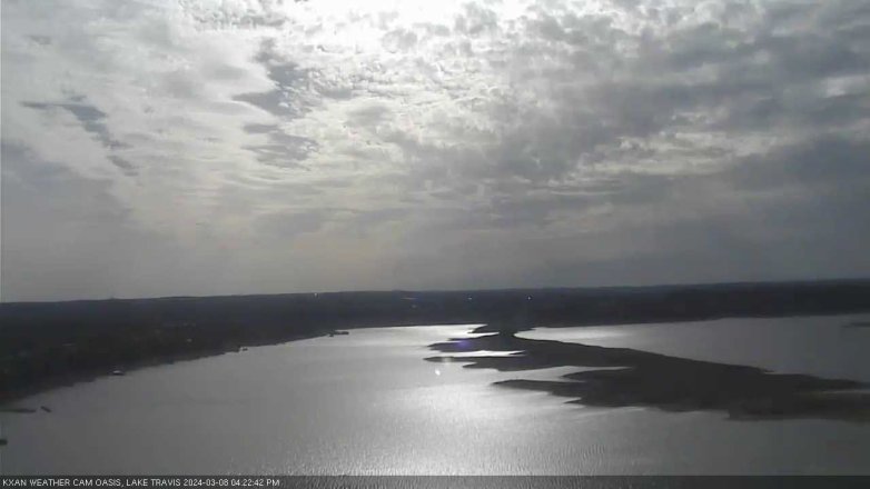 Lake Travis webcam, March 8, 2024 4:25 PM CT