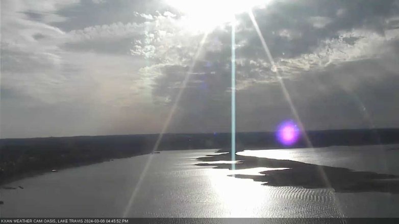 Lake Travis webcam, March 8, 2024 4:45 PM CT