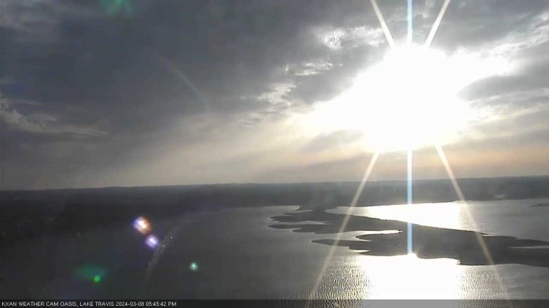 Lake Travis webcam, March 8, 2024 5:45 PM CT
