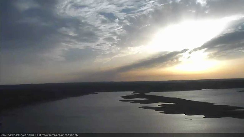 Lake Travis webcam, March 8, 2024 6:00 PM CT