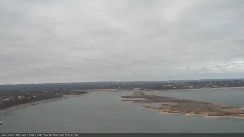Lake Travis webcam, March 9, 2024 9:25 AM CT