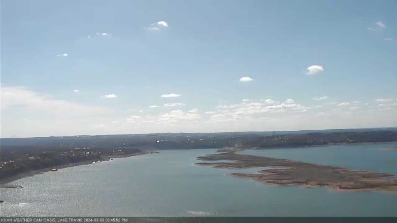 Lake Travis webcam, March 9, 2024 2:45 PM CT