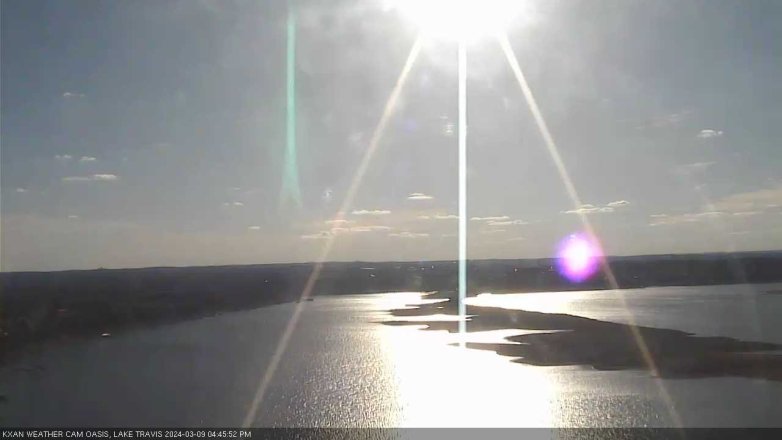 Lake Travis webcam, March 9, 2024 4:45 PM CT