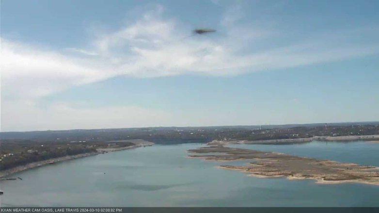 Lake Travis webcam, March 10, 2024 2:00 PM CT