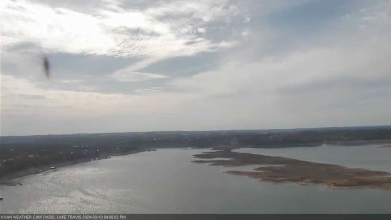 Lake Travis webcam, March 10, 2024 4:00 PM CT