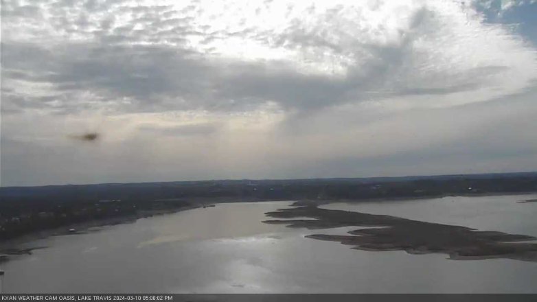 Lake Travis webcam, March 10, 2024 5:00 PM CT