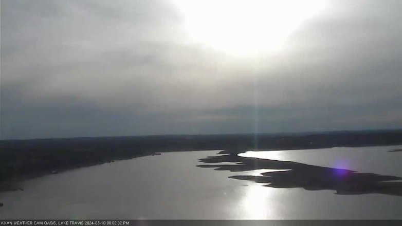 Lake Travis webcam, March 10, 2024 6:00 PM CT