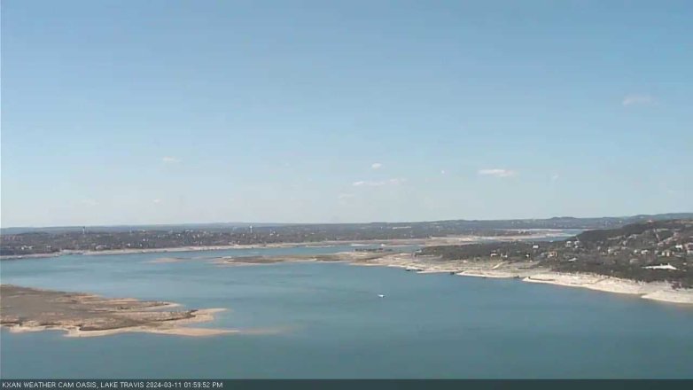 Lake Travis webcam, March 11, 2024 2:00 PM CT