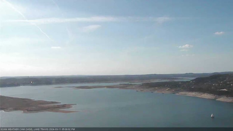 Lake Travis webcam, March 11, 2024 5:00 PM CT