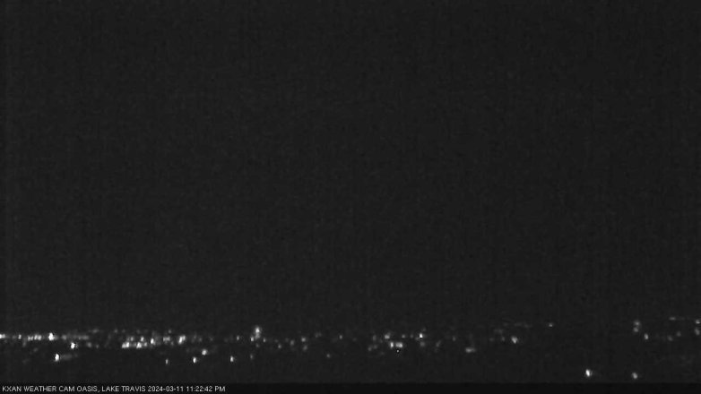 Lake Travis webcam, March 11, 2024 11:25 PM CT