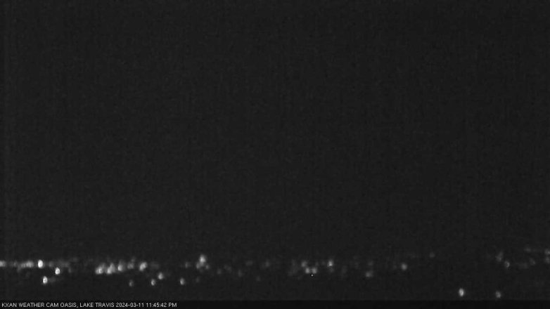 Lake Travis webcam, March 11, 2024 11:45 PM CT
