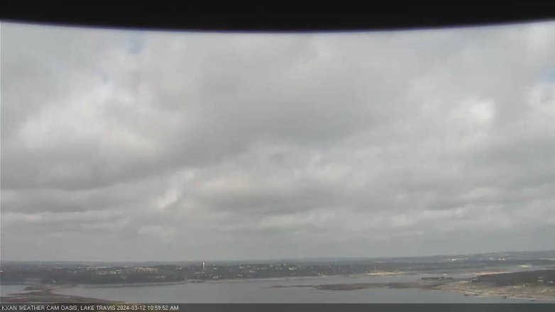Lake Travis webcam, March 12, 2024 11:00 AM CT