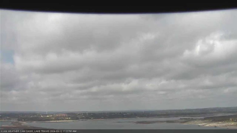 Lake Travis webcam, March 12, 2024 11:25 AM CT