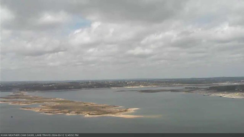 Lake Travis webcam, March 12, 2024 12:45 PM CT
