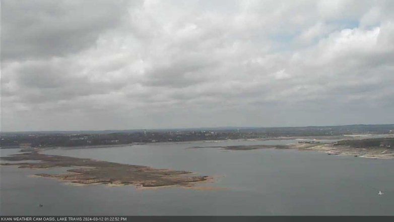 Lake Travis webcam, March 12, 2024 1:25 PM CT