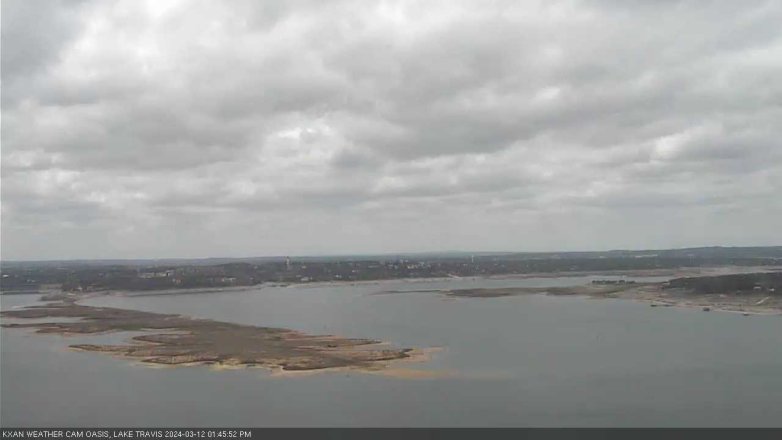 Lake Travis webcam, March 12, 2024 1:45 PM CT