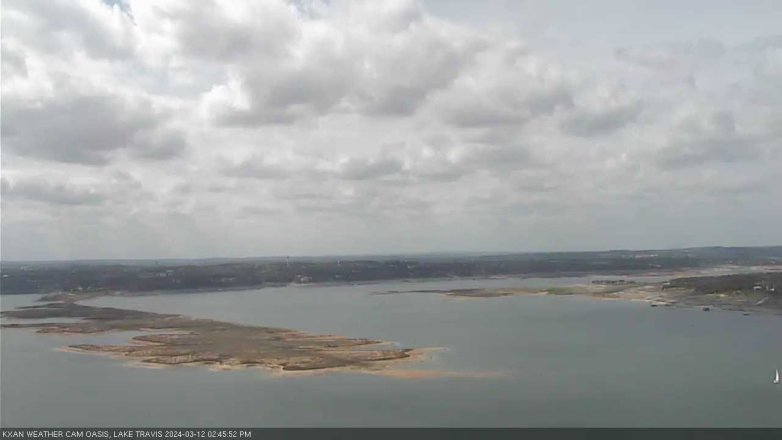 Lake Travis webcam, March 12, 2024 2:45 PM CT