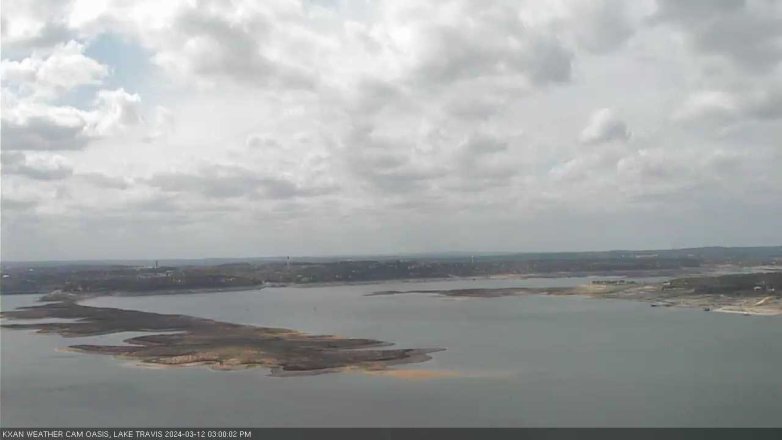 Lake Travis webcam, March 12, 2024 3:00 PM CT