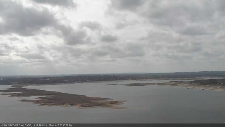 Lake Travis webcam, March 12, 2024 3:45 PM CT