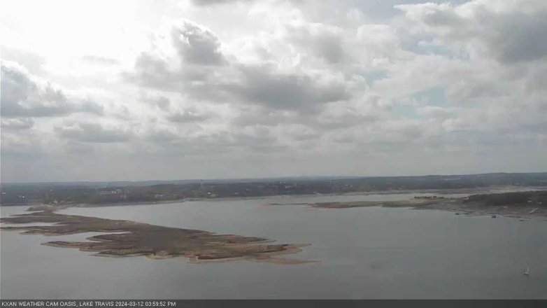 Lake Travis webcam, March 12, 2024 4:00 PM CT