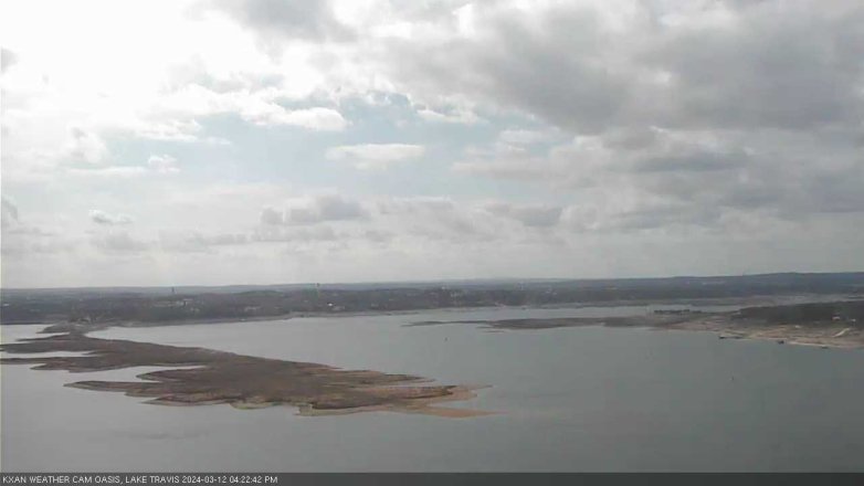Lake Travis webcam, March 12, 2024 4:25 PM CT