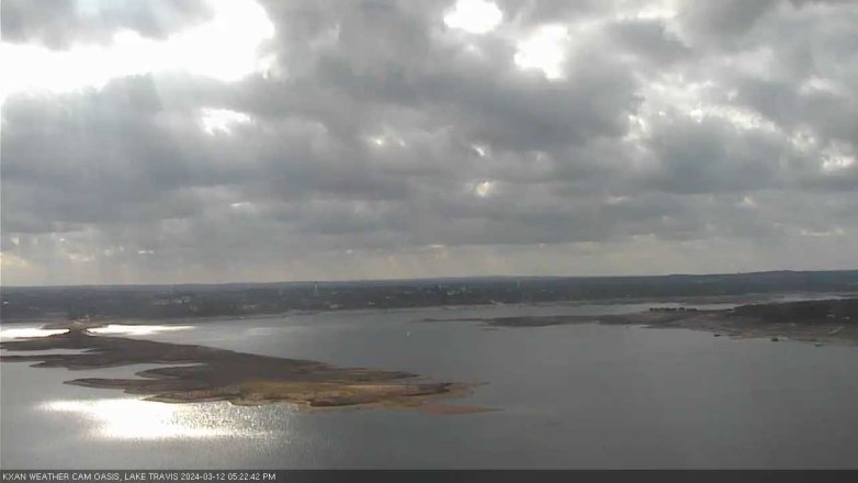 Lake Travis webcam, March 12, 2024 5:25 PM CT