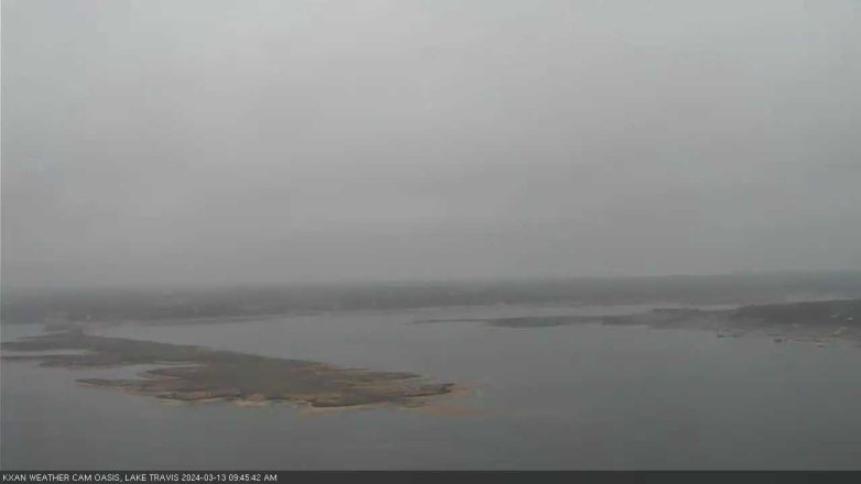 Lake Travis webcam, March 13, 2024 9:45 AM CT