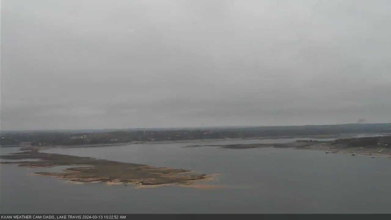 Lake Travis webcam, March 13, 2024 10:25 AM CT